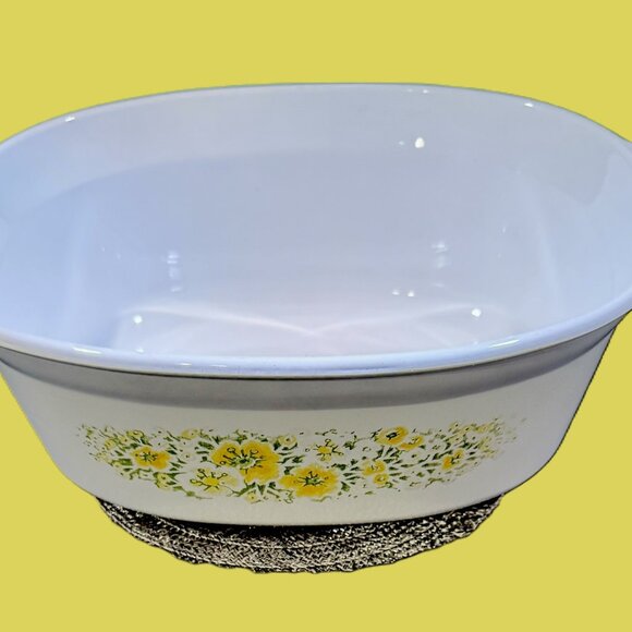 RARE - Corning Ware Roaster in the April Pattern = DC-2 1/2-B - Picture 1 of 4